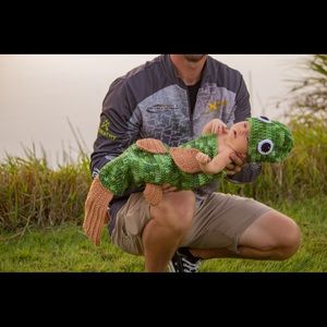 Crochet fish outfit newborn